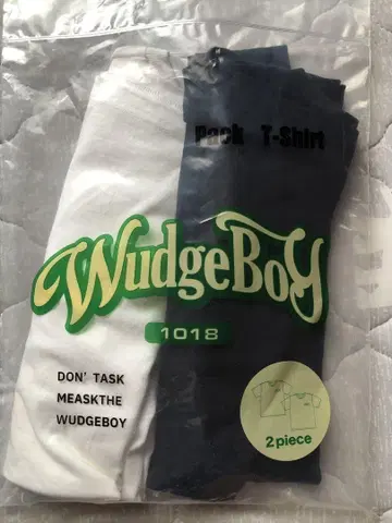 WudgeBoy 팩 T셔츠
