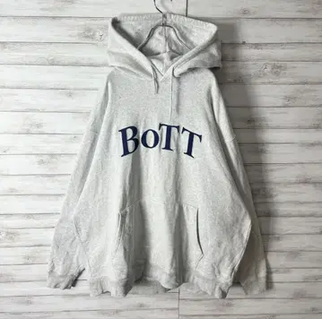 2206 BoTT 자수 로고 OG 로고 후드티 XXL 보트 그레이