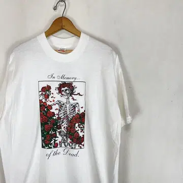 90년대 빈티지 그레이트풀 데드 프린트 티셔츠 데드스탁 XL
