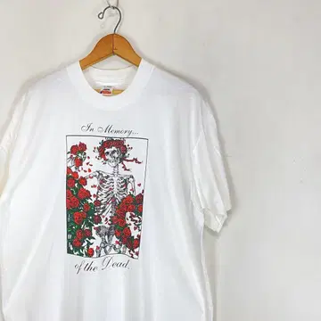 90년대 빈티지 그레이트풀 데드 프린트 티셔츠 데드스탁 XL