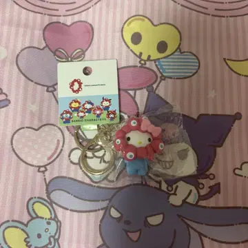 헬로키티 먣쿠먣쿠 콜라보 키링