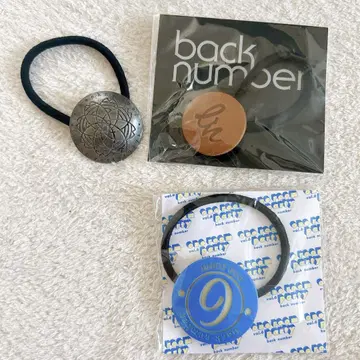 back number 머리끈