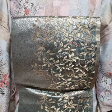 순수 실크 나무 열매 직조 나고야 오비 (402)