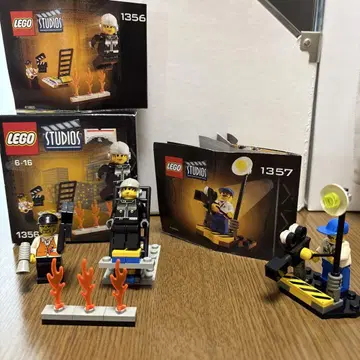 LEGO Studios 1356 스턴트맨과 카메라맨 2 세트