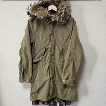 [ 레어 명작 ] SASQUATCHfabrix. 모즈 코트 너구리털