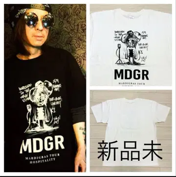 25th 한정 새상품 말디군 키요하루 착용 모델 MDGR 빅 티셔츠