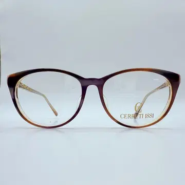 빈티지 CERRUTI 1881 안경 프레임 바이올렛 사바에 일본제
