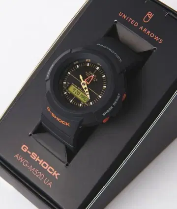 유나이티드 애로우즈 별주 G-SHOCK AWG-M520UA 전파 솔라