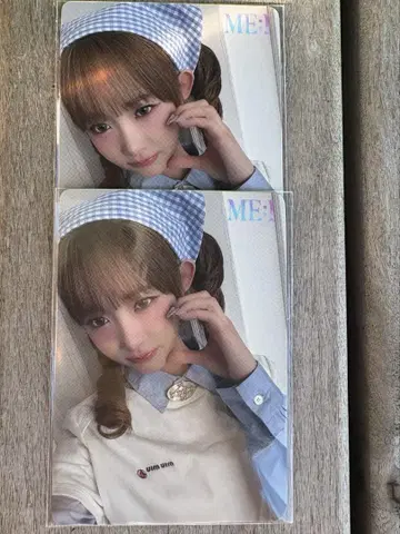 ME:I 이이다 시즈키 회장 예약 특전 2장 세트