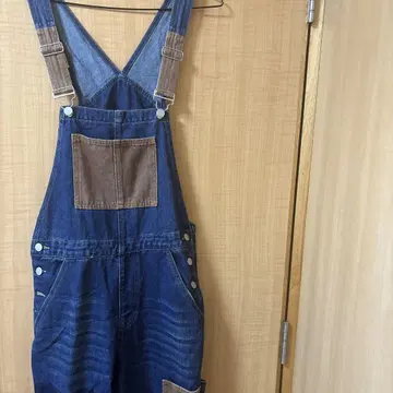 구제 데님 오버롤 남성용