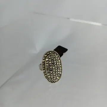 스털링 실버 타원형 반지