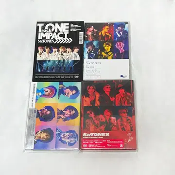 SixTONES 라이브 DVD 세트