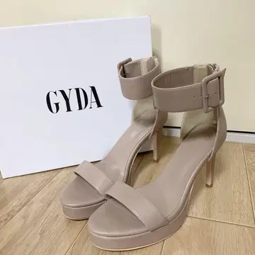 GYDA 앵클 벨트 뮬 베이지 L 사이즈