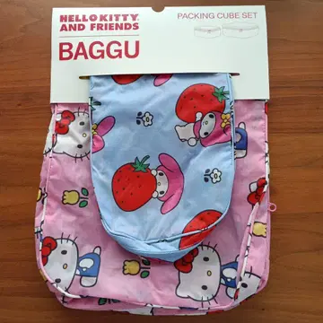 헬로키티 BAGGU 패킹 큐브 세트