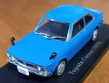 중고 자동차 모형 도요타 카리나 (1970) 블루