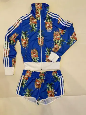 adidas 아디다스 오리지널 저지 팜 파인애플 패턴