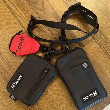 WMAC x BAICYCLON 콤보 숄더백