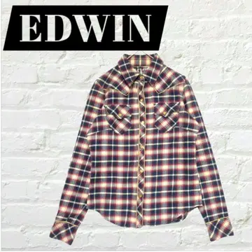 EDWIN 에드윈 체크 셔츠