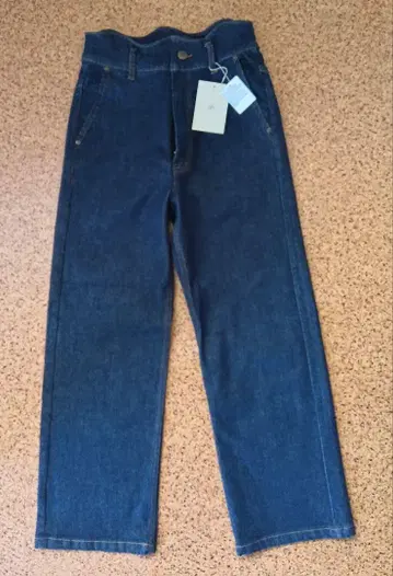eaphi WAVE DESIGN HIGH WAIST DENIM