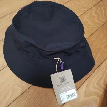 리사이클 나일론 버킷햇 L/XL 블랙