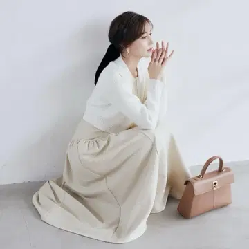 자카드 스커트