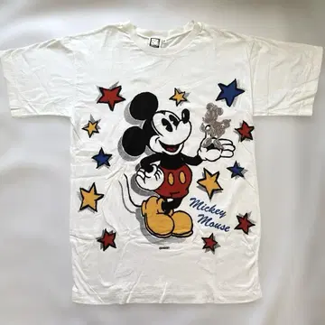 레어 90년대 디즈니 미키마우스 티셔츠 빈티지 Disney