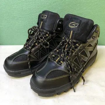 카75 GETT 낚시용 하이컷 신발 블랙 26.0cm L
