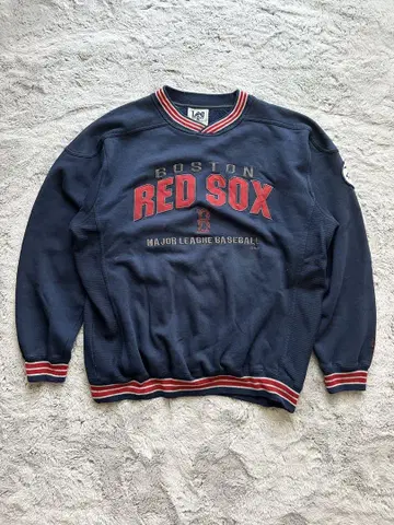 Lee sports 보스턴 레드삭스 RedSox 맨투맨 네이비 자수