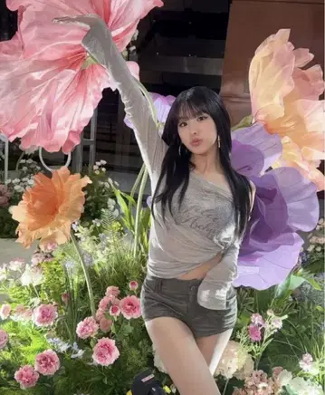 gilaarchive 그레이 긴팔 티셔츠