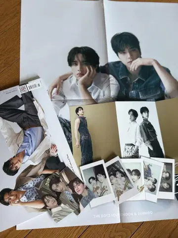 THEBOYZ 영훈 선우 잡지 magazine 트레이딩 카드 포스터