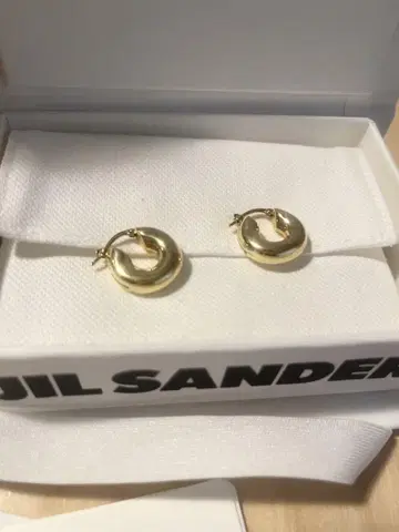9/10까지 질 샌더 CLASSIC ROUND EARRINGS 7