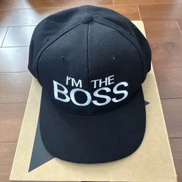 I'M THE BOSS 캡 블랙