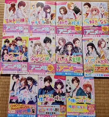 소설 HoneyWorks 고백예행연습 시리즈 전11권 세트