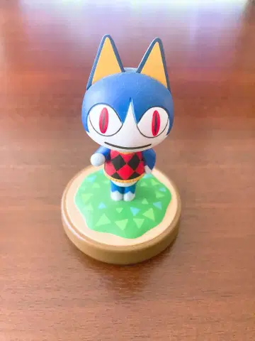 미시라누 고양이 amiibo 피규어 동물의 숲