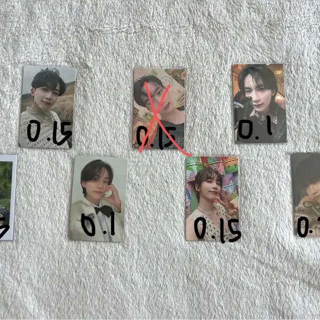 세븐틴 정한 포토카드 양도