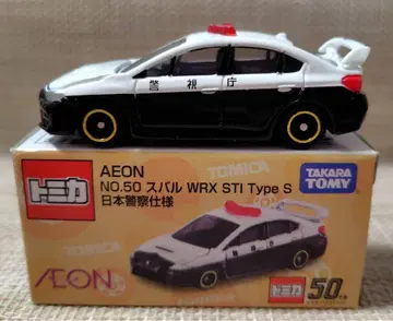 이온 오리지널 토미카 스바루 WRX STI Type S 일본 경찰 사양