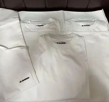 JIL SANDER 질 샌더 화이트 티셔츠