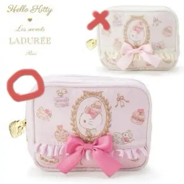 헬로키티 라뒤레 LADUREE 티슈 파우치 산리오