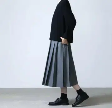 Charpentier de Vaisseau Belle 플리츠 스커트