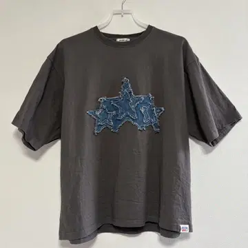 sedacle 데님 스타 아플리케 T