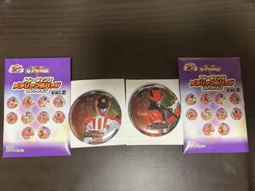 전 슈퍼 전대 메탈릭 캔뱃지 루팡레인저 패트레인저