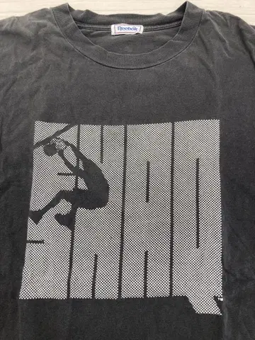 90s Reebok SHAQ 티셔츠 빈티지 싱글 스티치