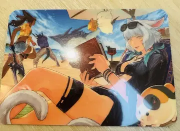 FF14 출장 에오르제아 카페 라미네이트 카드 야슈트라 시부야
