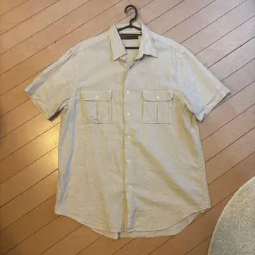 구제 의류 vintage 오픈 카라 셔츠