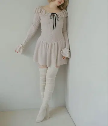 ANDMARY Hana knit mini dress