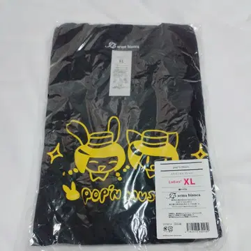 pop'n music 미미&냐미 티셔츠 여성용 XL 미사용