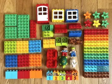 LEGO duplo 레고 블록 그린 컨테이너 10580