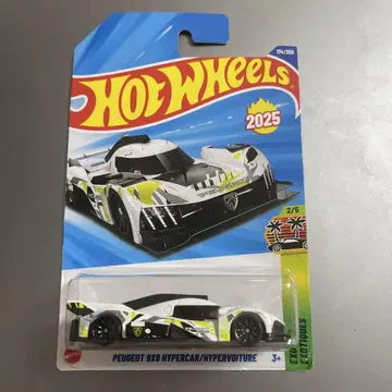 일본 미발매 핫휠 푸조 9X8 Hypercar US 카드