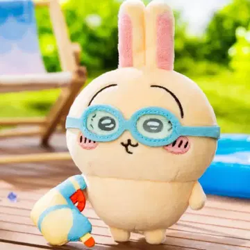 치이카와 고글 토끼 마스코트