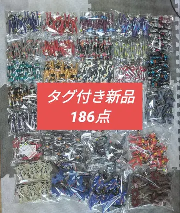울트라맨 소프트 비닐 피규어 186점 택 포함 미사용 새상품 매장 구매품
